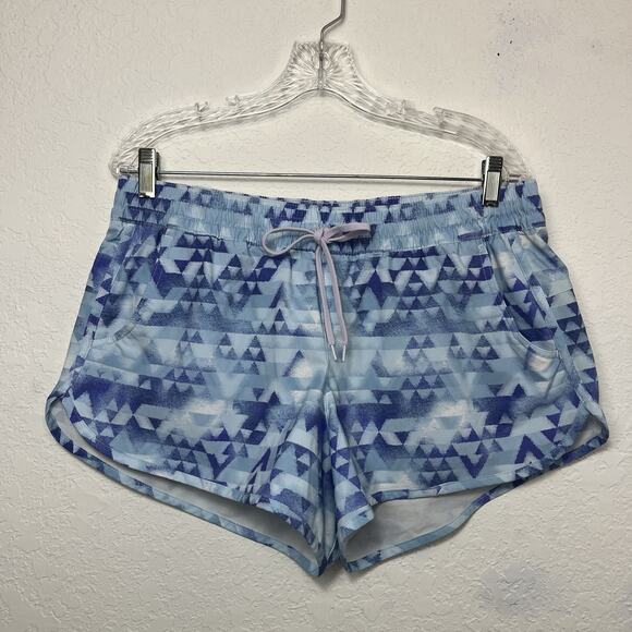 Columbia Bogata Bay Stretch Printed Swimming Shorts Size L, 3", front pockets - Picture 1 of 8